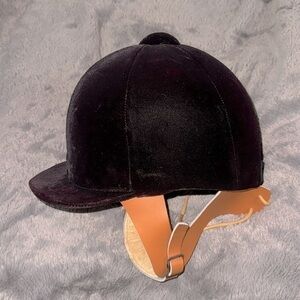 Equitation U.S. Pony Club Approved Equestrian Helmet Size 7/57 Velvet Helmet